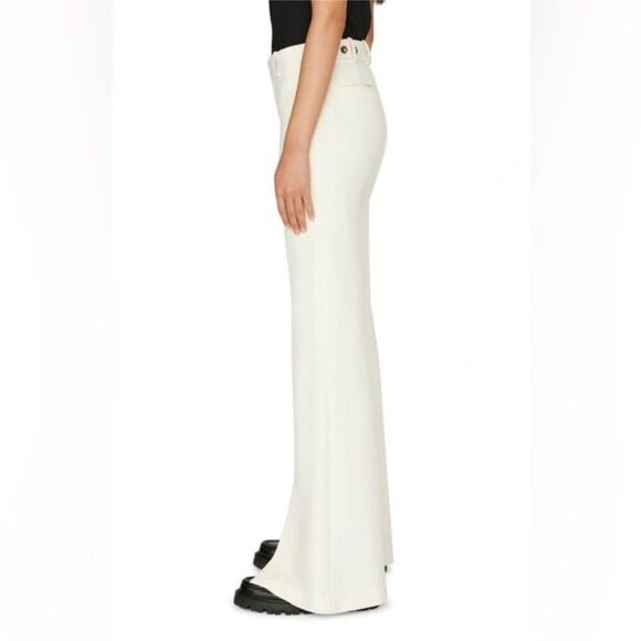 Frame NWT SLIM EXAGGERATED FLARE in Off White Size 12 - Picture 5 of 9